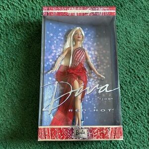 NIB.  NWOT.  Barbie diva collection.  Red hot.  Collectors item.
